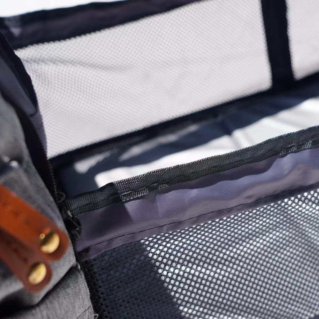 All-in-One Diaper Bag / Nappy Bag with Fold-Out Changing Station